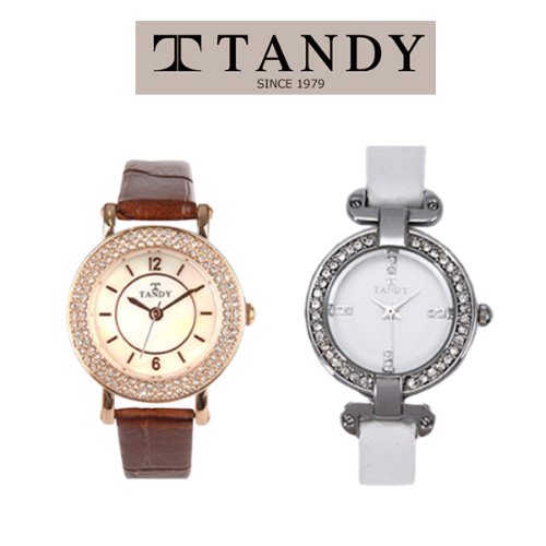 [TANDY] 텐디 여성용 손목시계(T-4011/4010)택일(브라운/화이트)