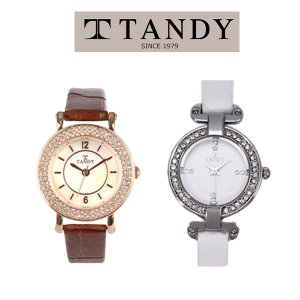 [TANDY] 텐디 여성용 손목시계(T-4011/4010)택일(브라운/화이트)